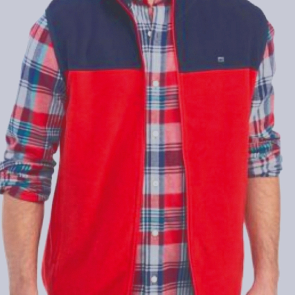 Men's Crown & Ivy Fleece Vest Size S NWOT!!